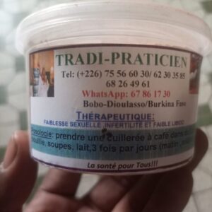 Pharmacopée Kona-Dia produit Faiblesse sexuelle , Infertilité et faible libido