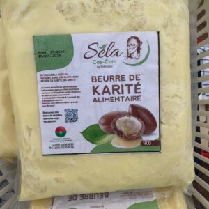 Beurre de Karité Alimentaire-Sela Cos-Com